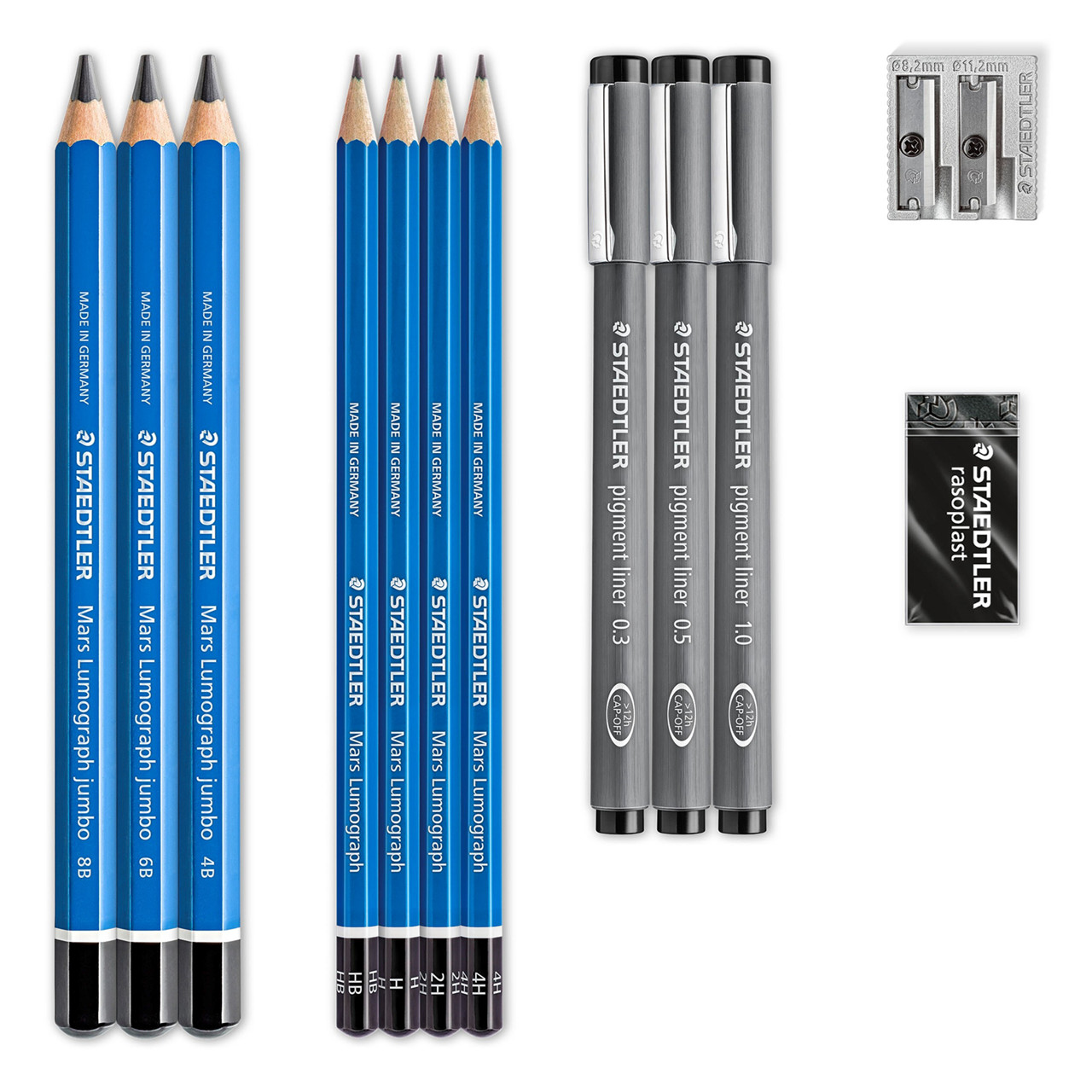 Tegnesæt - Staedtler Sketching - 12 dele