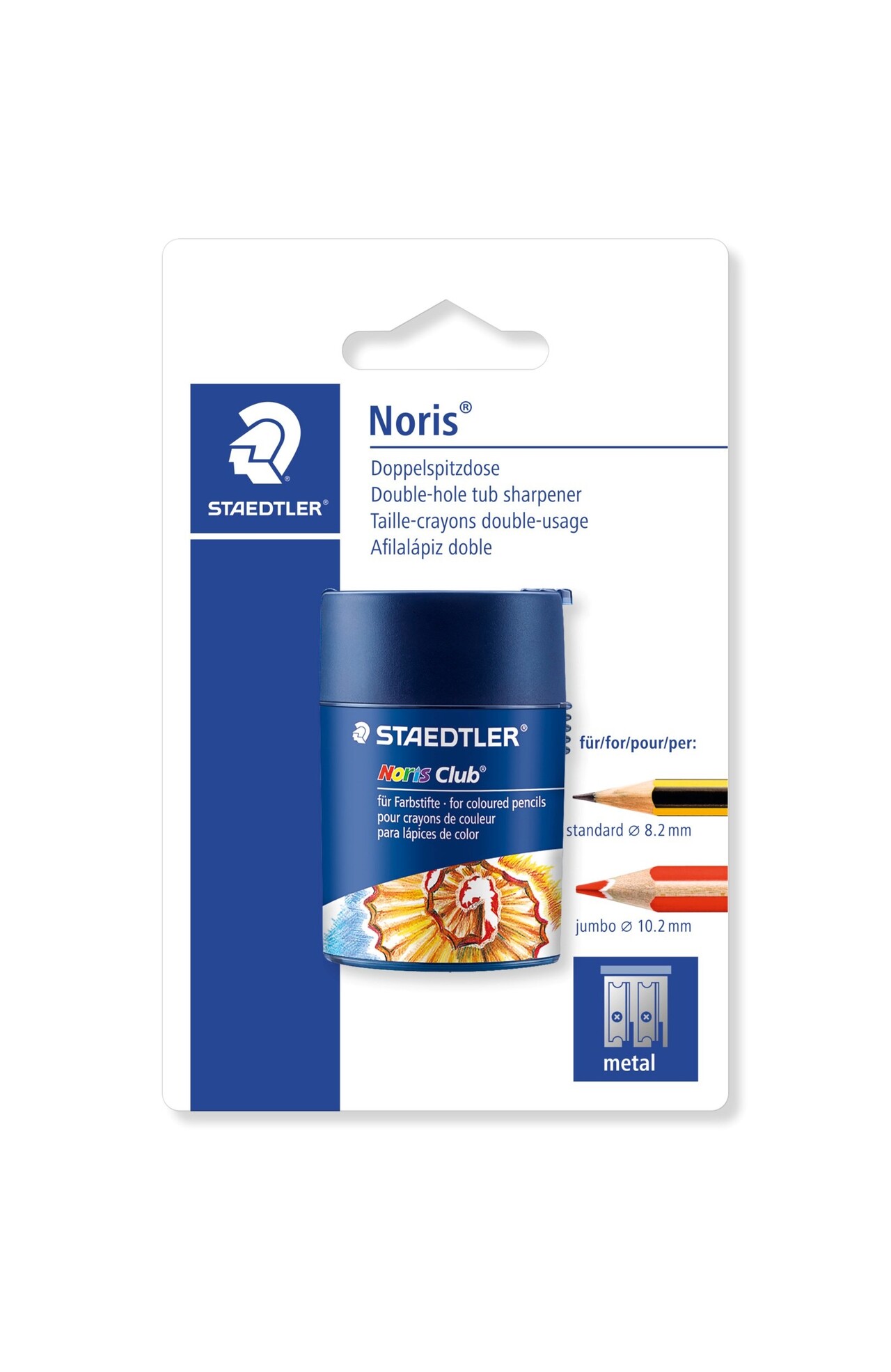 Staedtler Blyantspidser m/holder dobbelt blister
