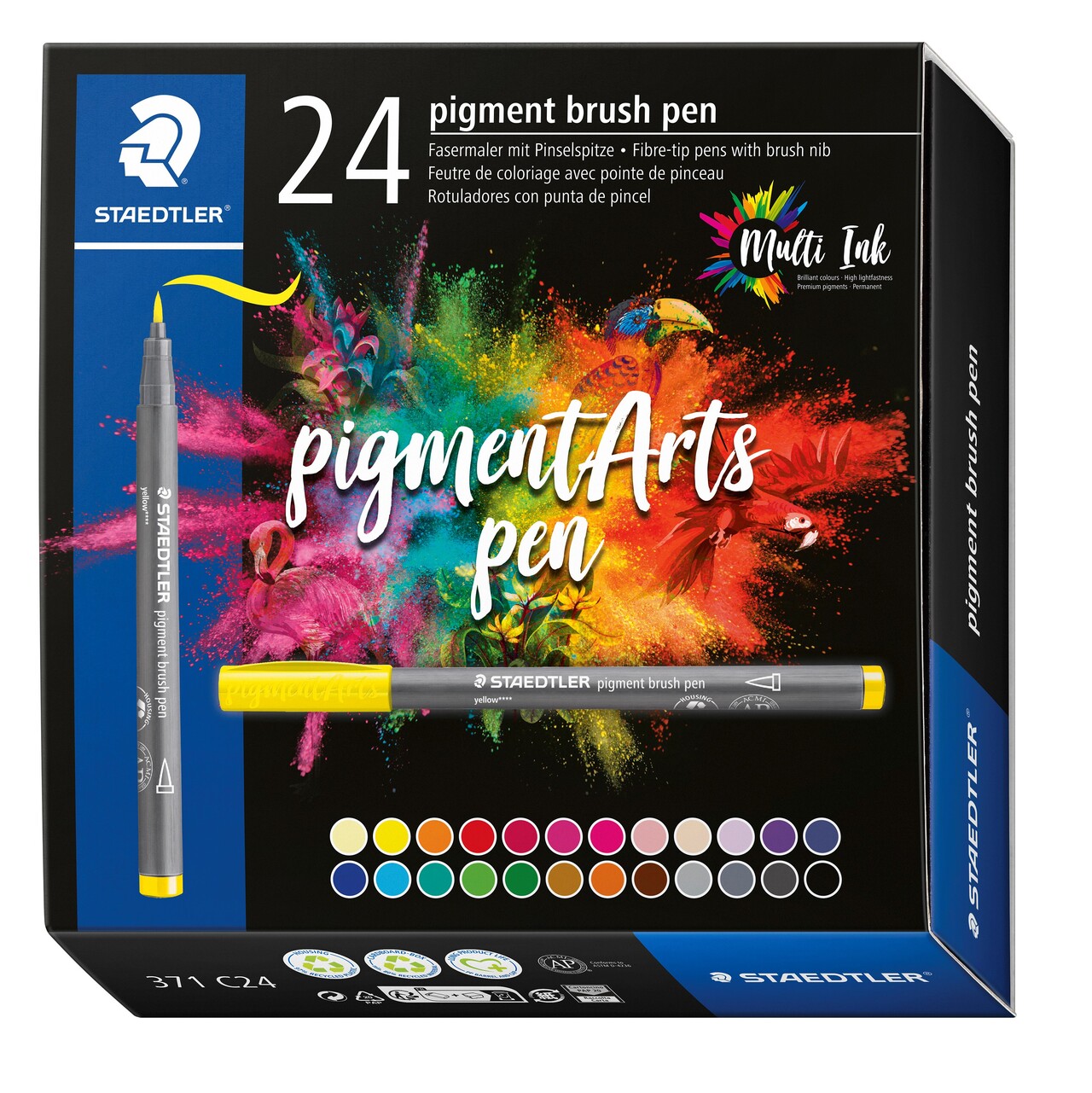 Brush pen Staedtler Pigment Arts ass (24)