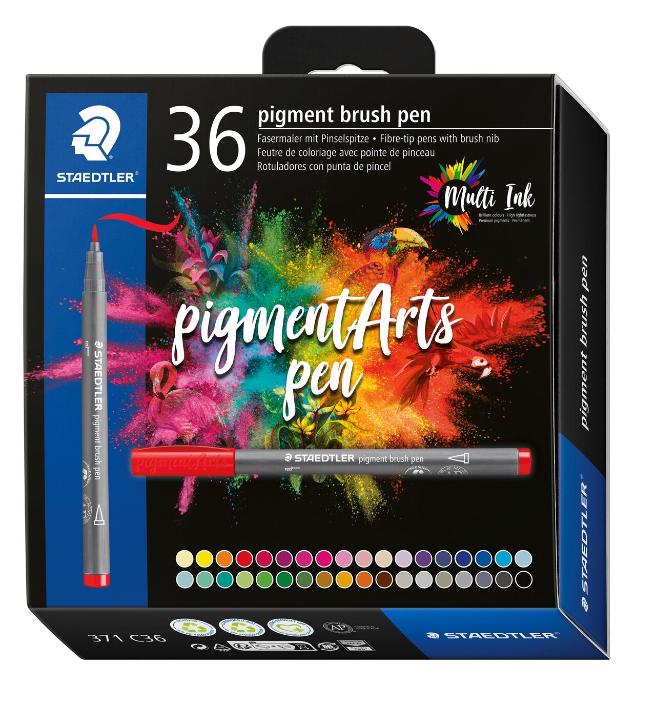 Brush pen Staedtler Pigment Arts ass (36)
