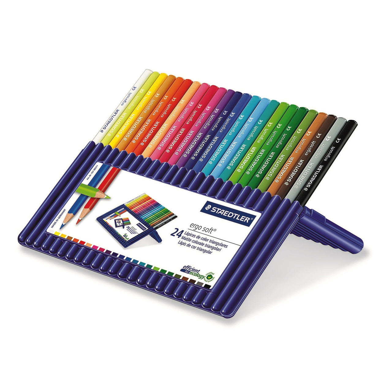 Farveblyanter Staedtler Ergosoft ass. 24stk
