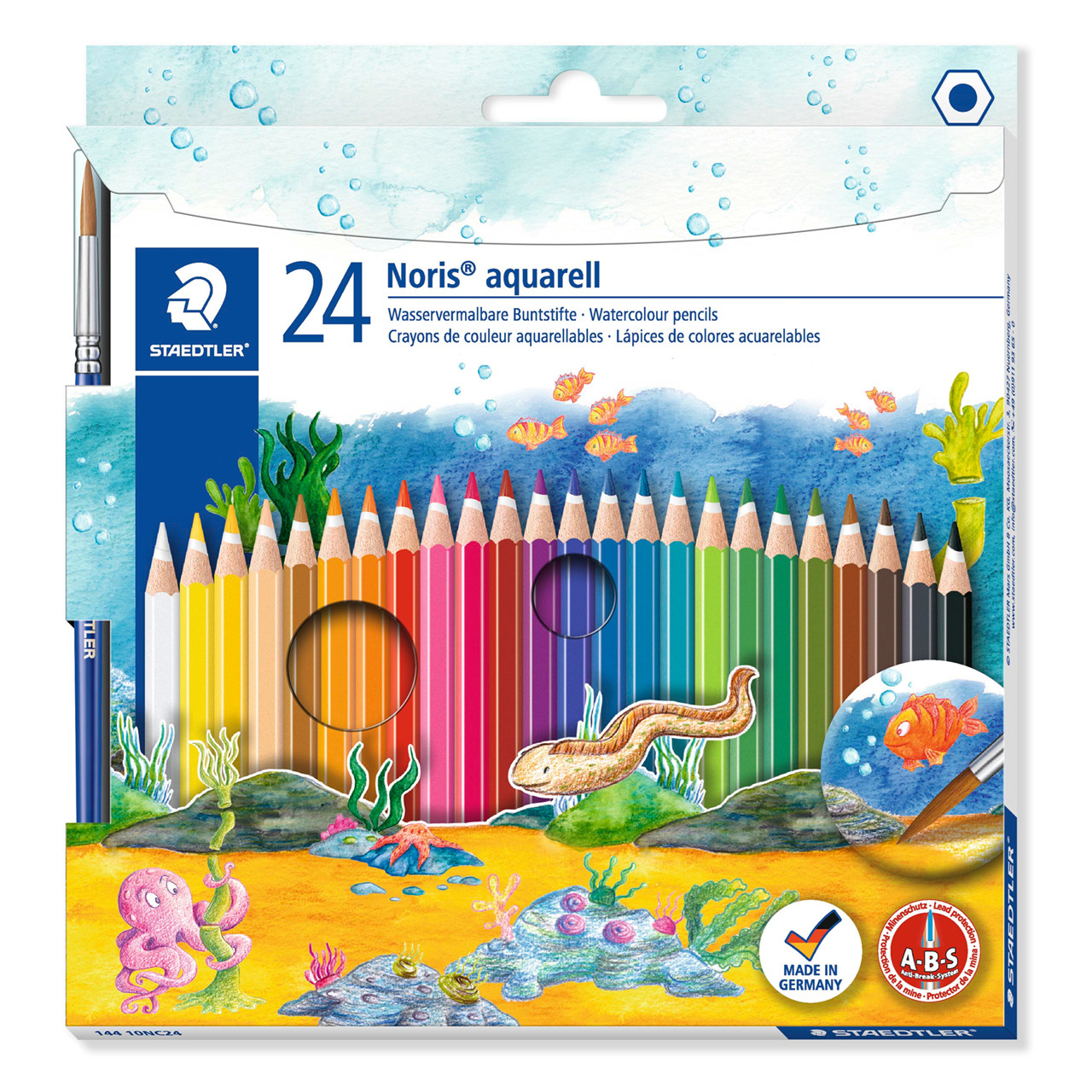 Staedtler farveblyanter Akvarel Noris Club - 24 stk.
