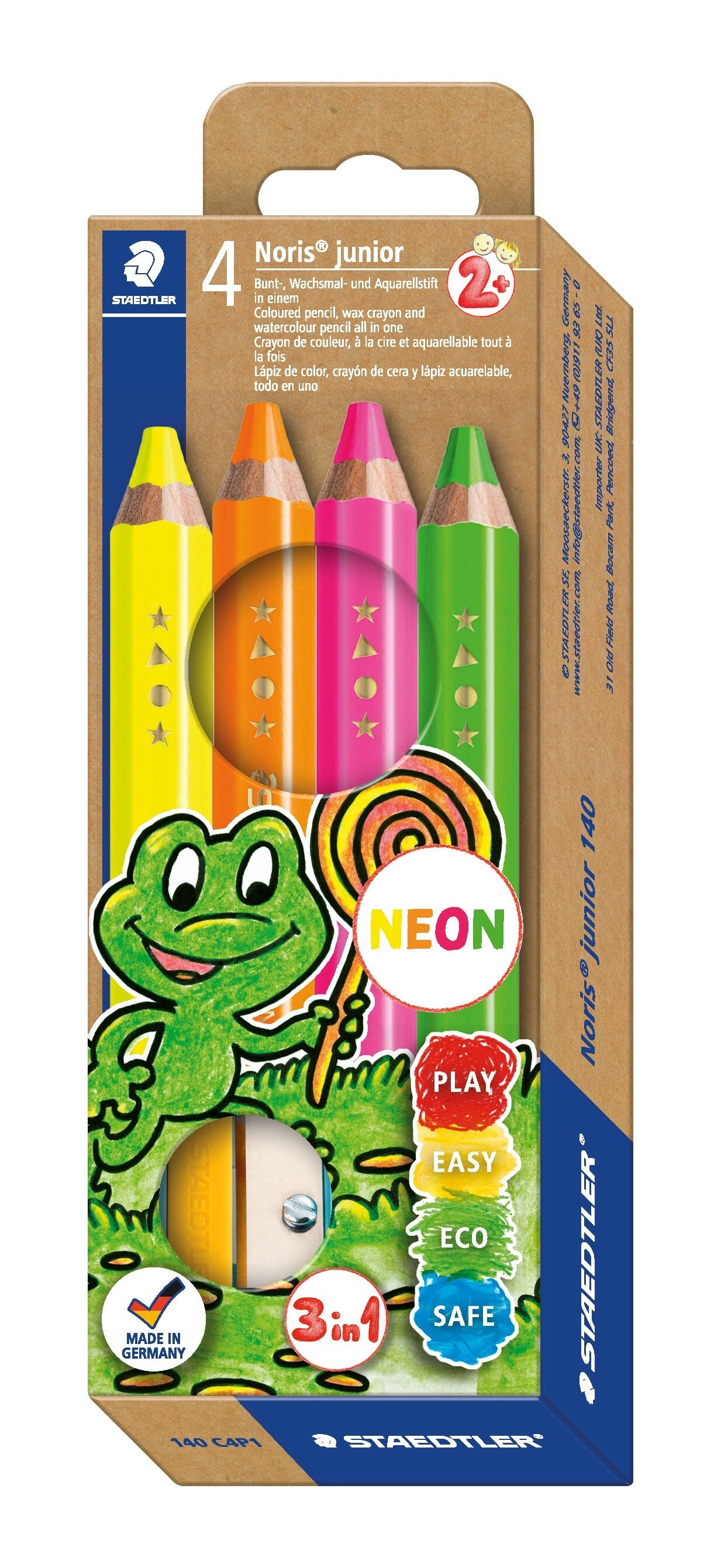 Staedtler Farveblyant Noris Junior Jumbo ass (4)