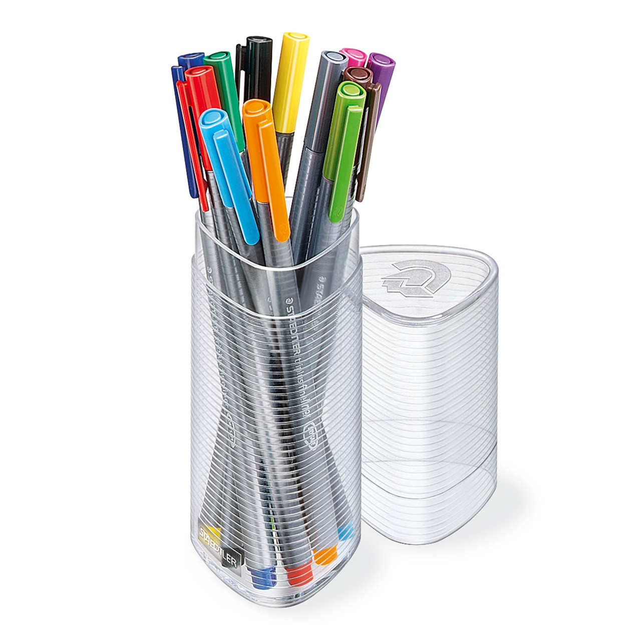 Fineliner - Staedtler Triplus - 0,3mm - Assorterede Farver - 12 stk