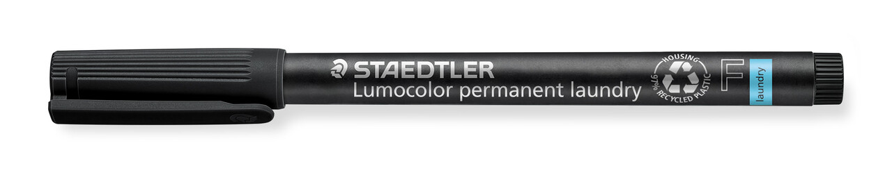 Staedtler Marker Lumocolor Perm Textil 0,6mm sort