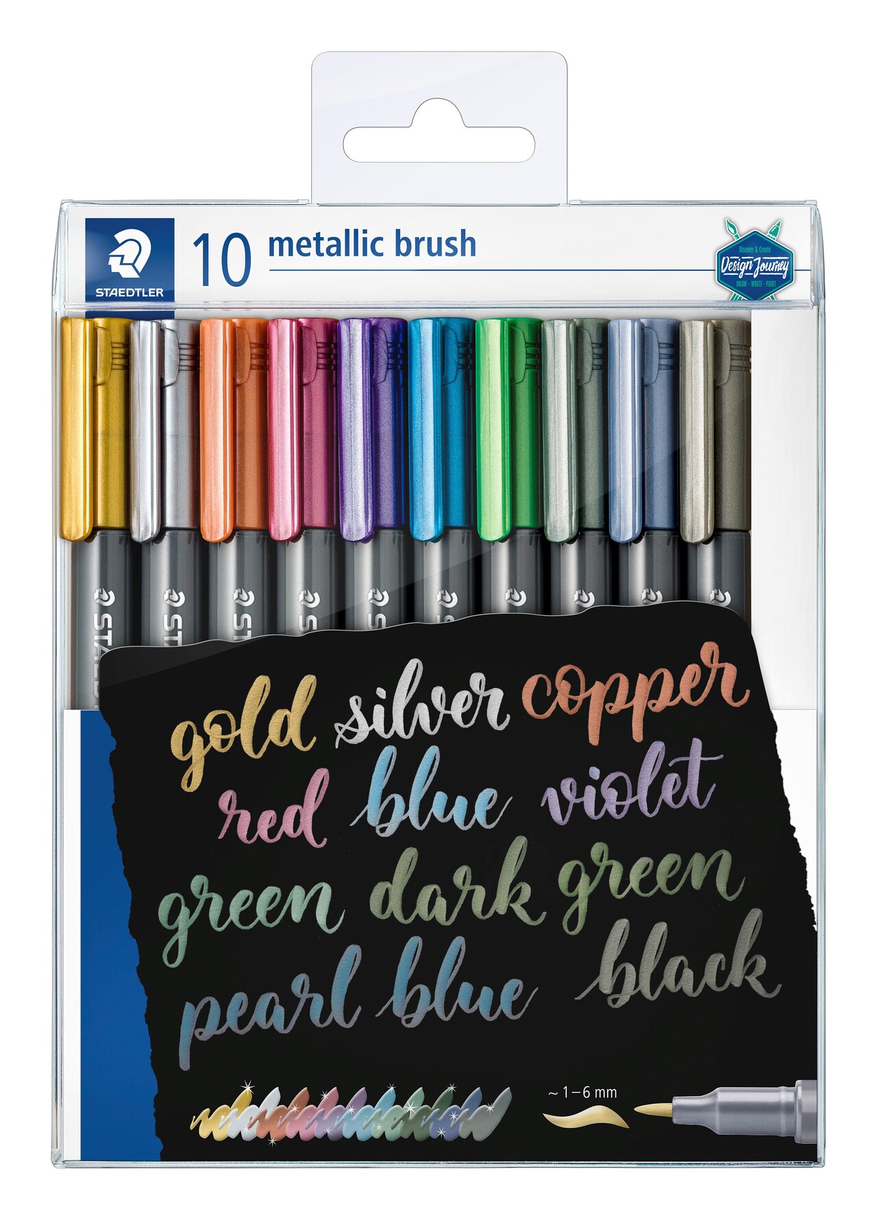 Staedtler Marker Metallic brush ass (10)