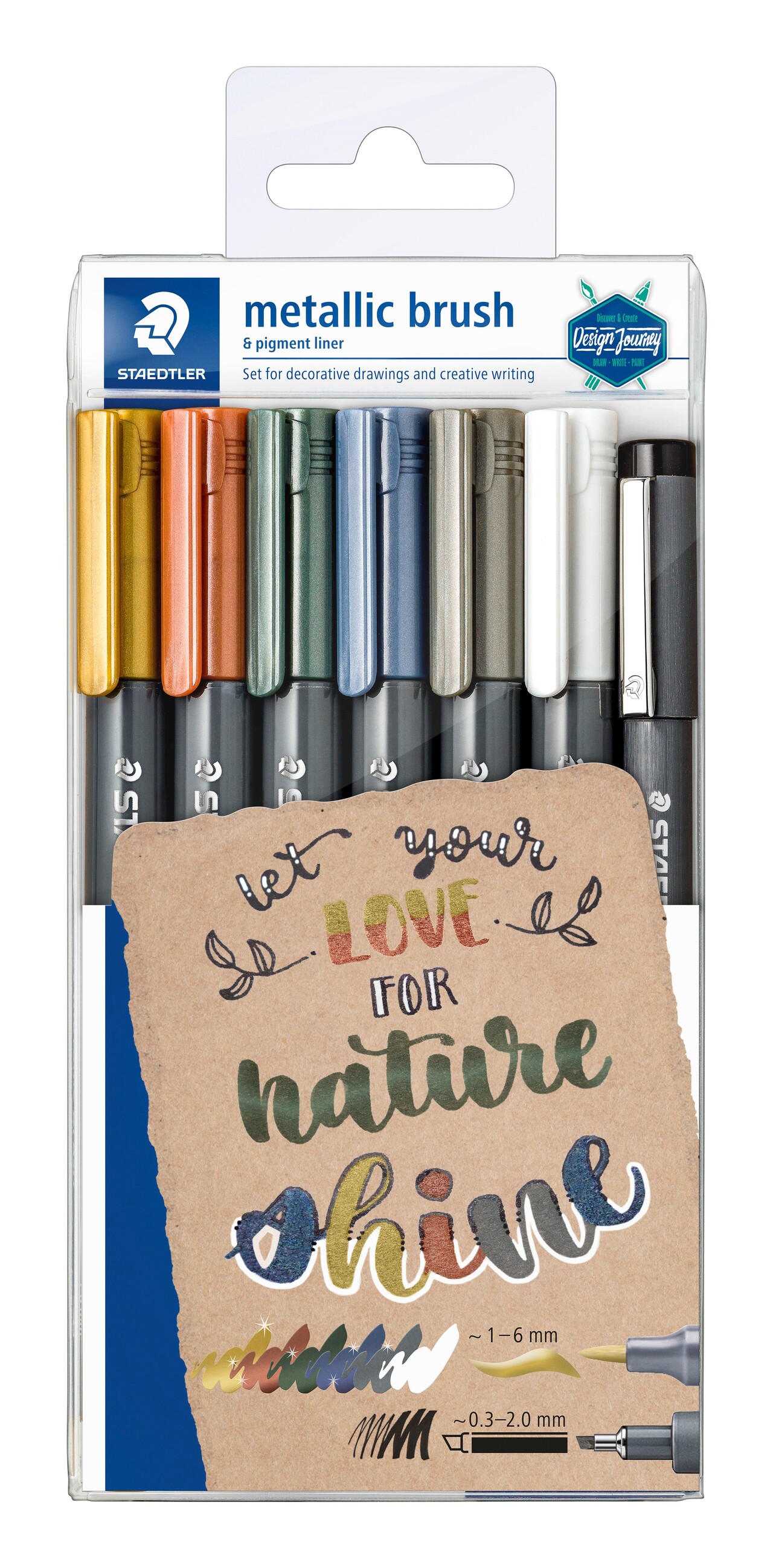 Marker Staedtler Metallic brush ass (7)