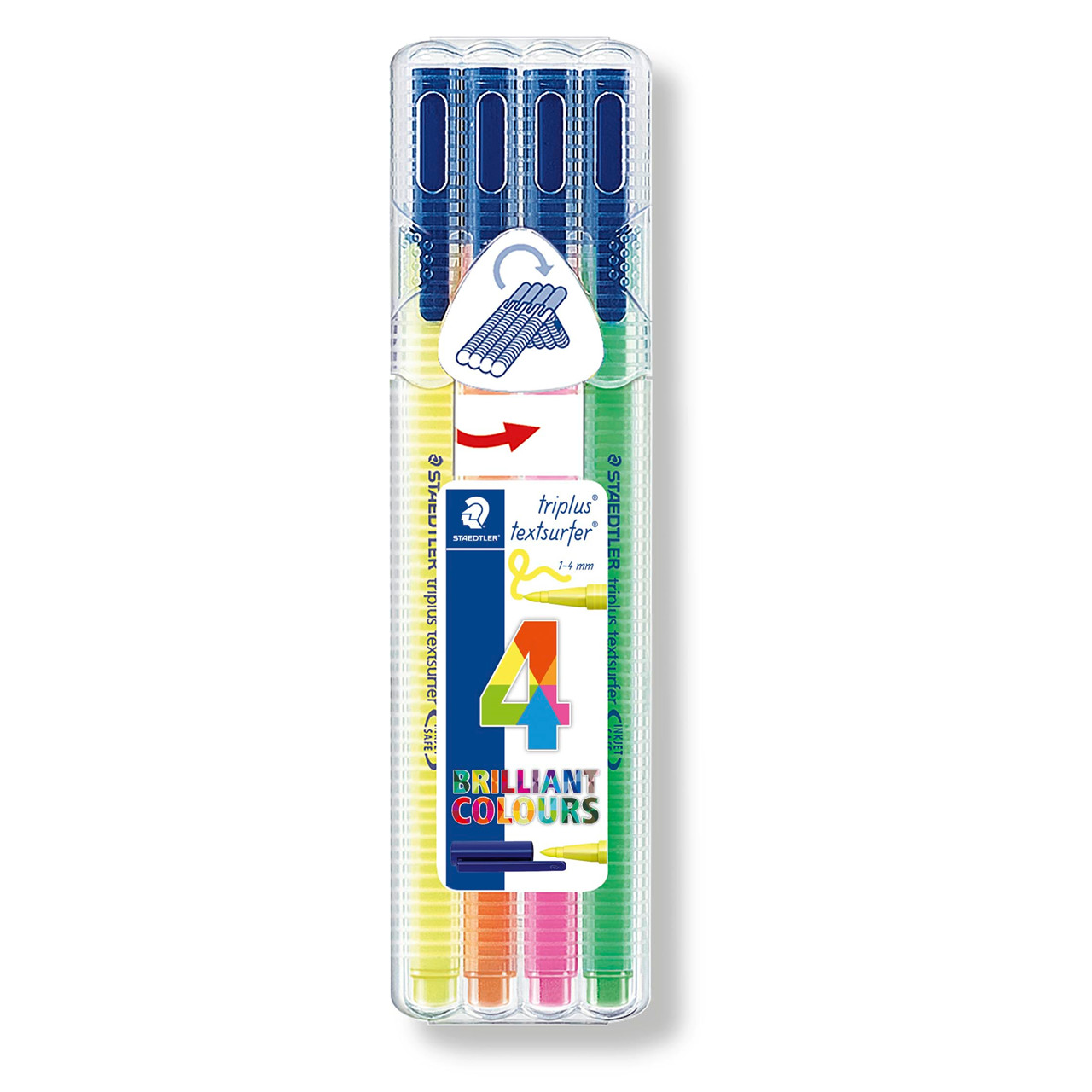 Overstregningstusch Staedtler Textsurfer Triplus ass (4)