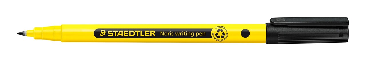 10 stk. Staedtler, Fineliner, Noris, Sort - 0,6 mm - Køb minimum 10 stk.