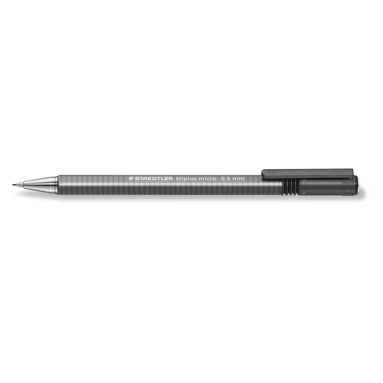 10 stk. Staedtler Stiftblyant Triplus Micro 0,5mm grå