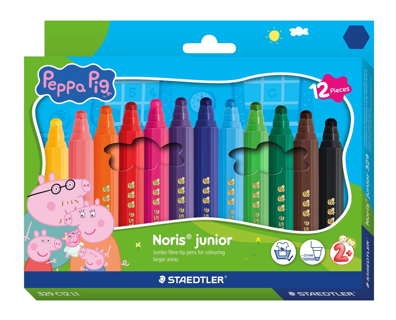 Tusser Staedtler Noris Junior Gurli Gris ass (12)