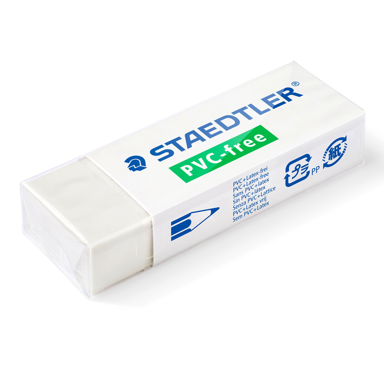 20 stk. Viskelæder Staedtler PVC frit 65x23x13mm - Køb minimum 20 stk.