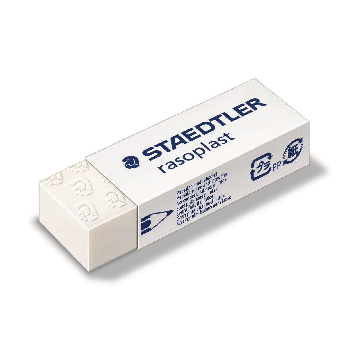 20 stk. Viskelæder Staedtler Rasoplast 65x23x13mm