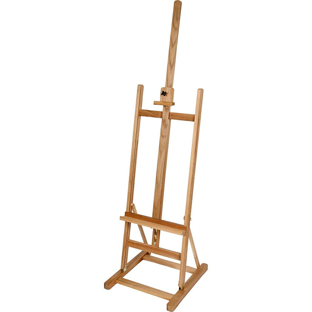 Staffeli - Atelier elmetræ 247cm - Max lærred 127cm - Natur - 9kg