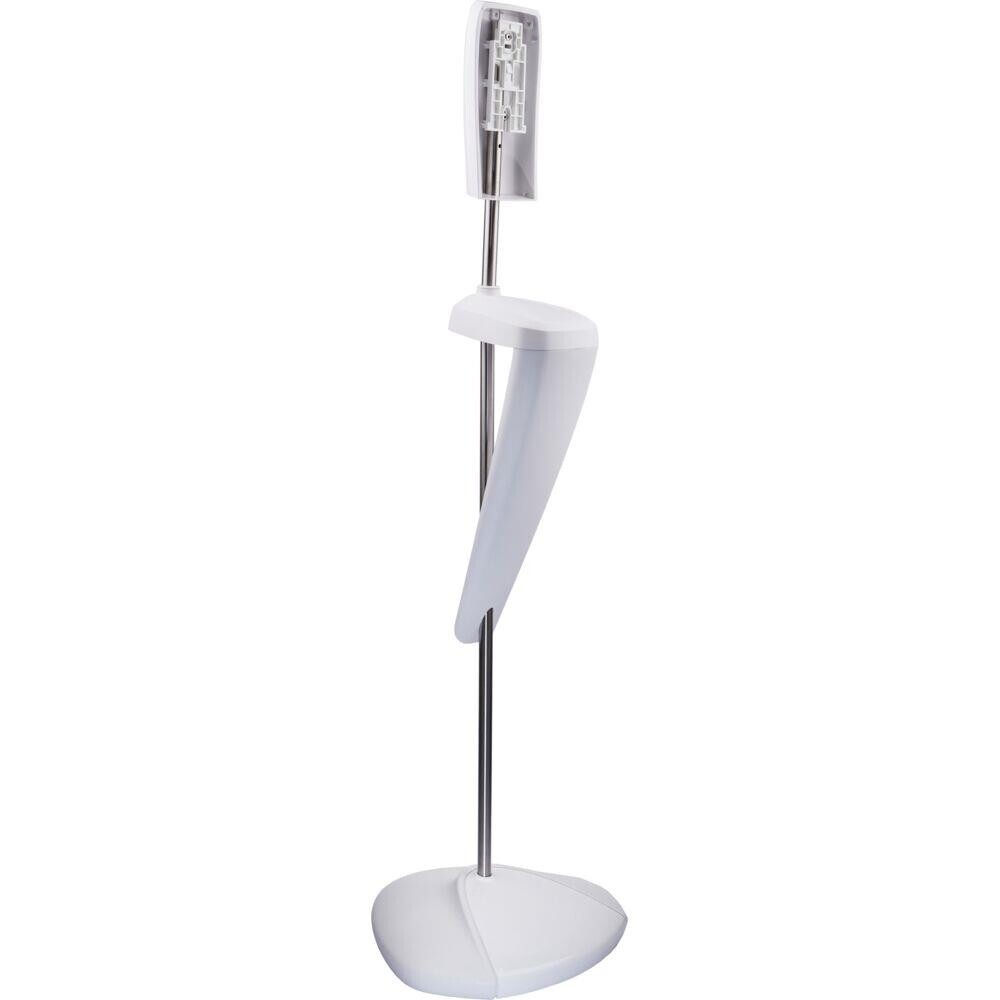 Stander, Hagleitner, 38,8x37,9x130,8cm, hvid, plast/stål, til Hagleitner desinfektions dispenser