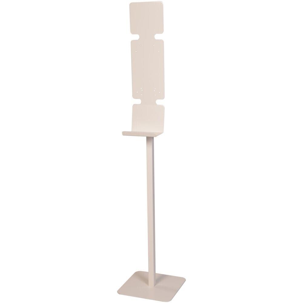 Stander, hvid, til hånddesinfektions touchfree dispenser fra Abena, Deb, Gojo og Purell