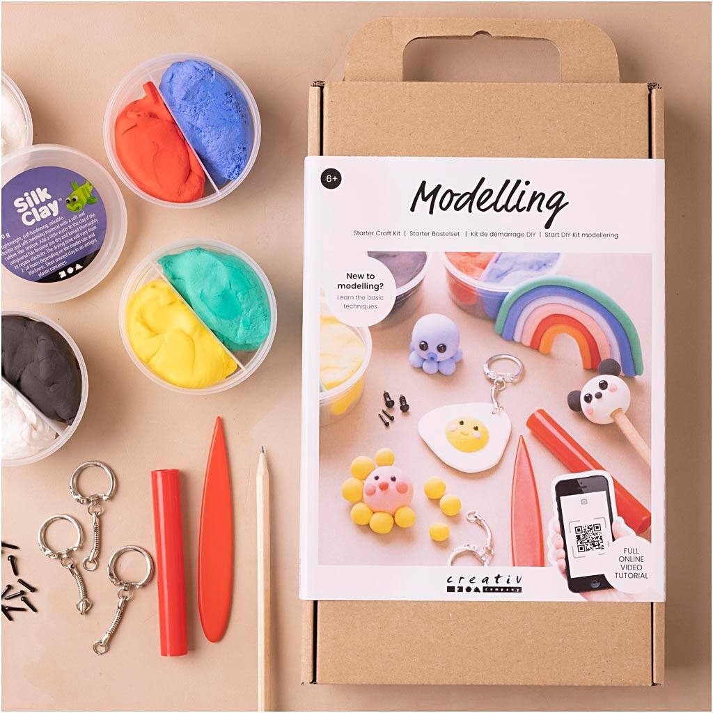 Kreakasse DIY Kit Modellering Fantasifigurer - 1 pakke