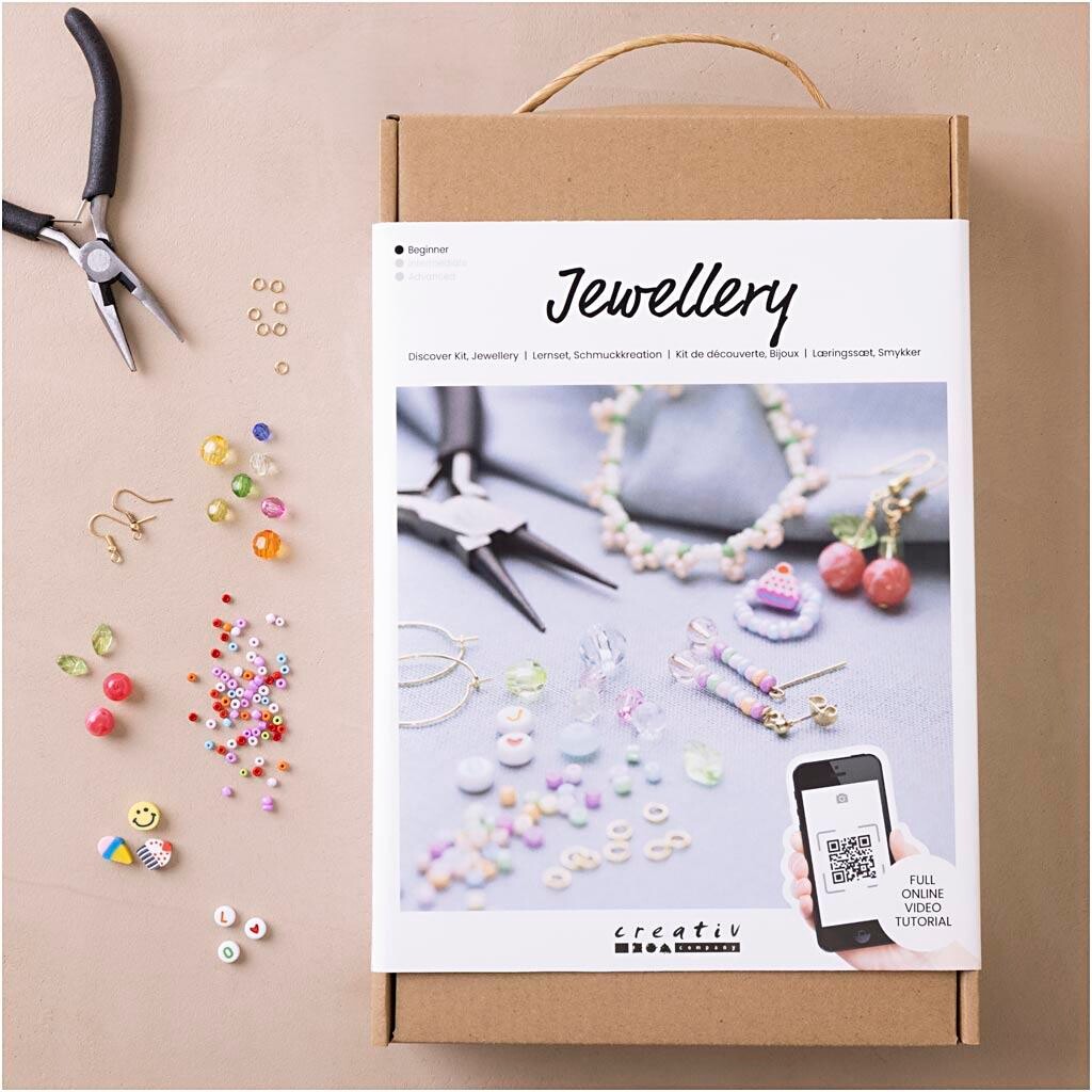 Kreakasse - DIY Kit Smykker - Friske Farver