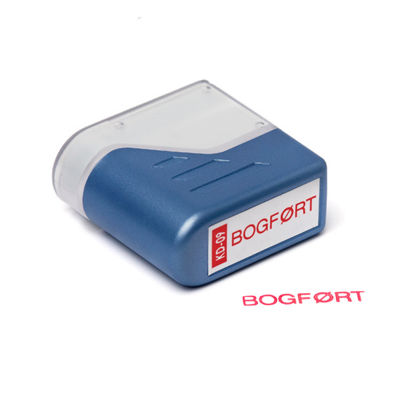 Stempel - Trodat Printy Deskmate - Tekst BOGFØRT - Rød