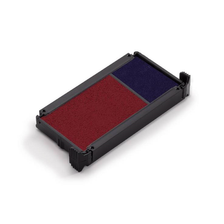 Stempelpuder Printy 4912 2-farvet blå/rød 2-pack