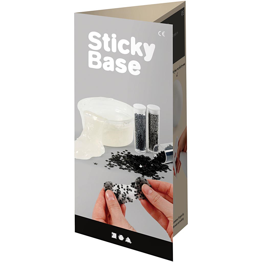 Sticky Base Brochure, A4 z-fold , Dansk, 1stk.