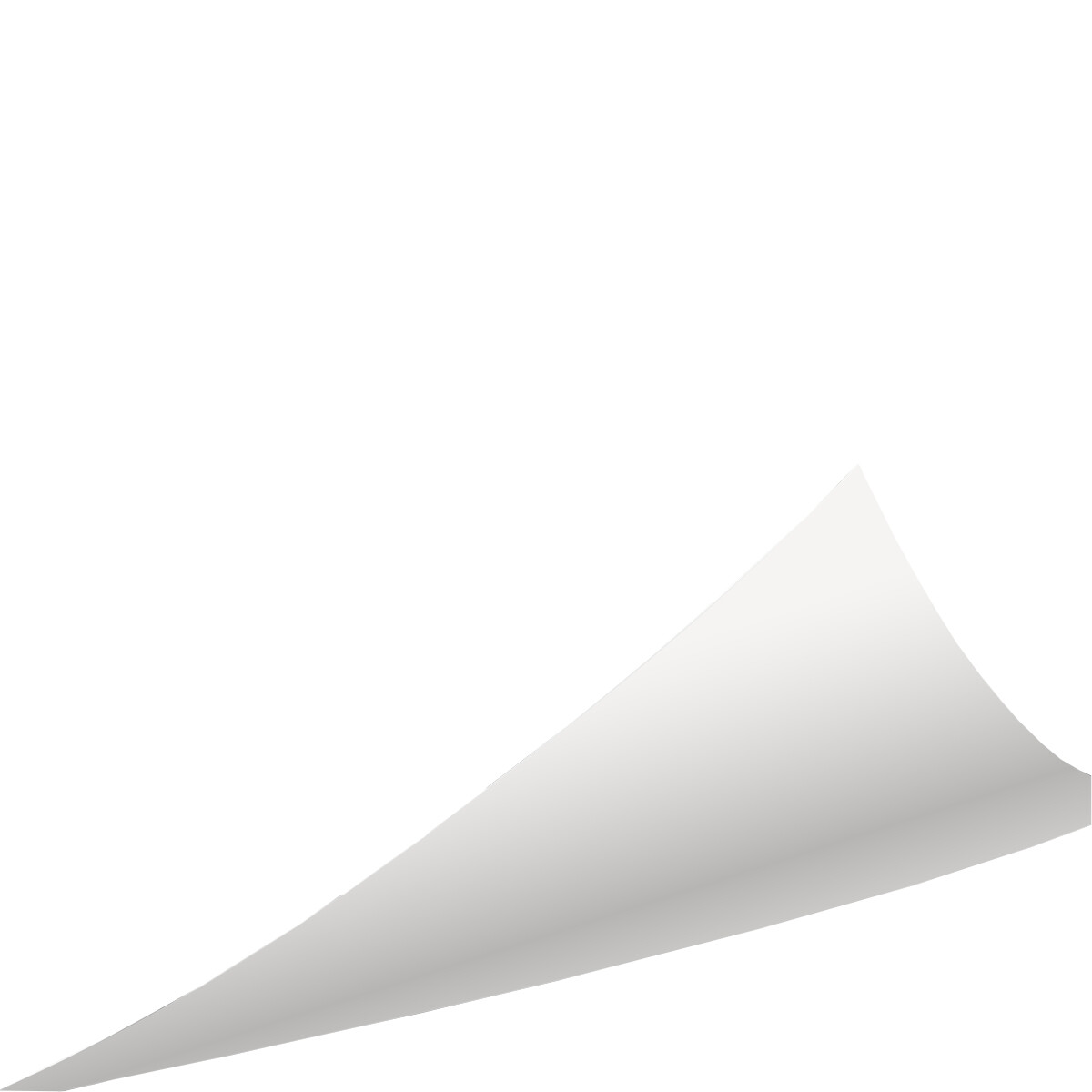Stikdug - Hvid - Genbrugsfiber - 80 x 80 cm - 250 stk.