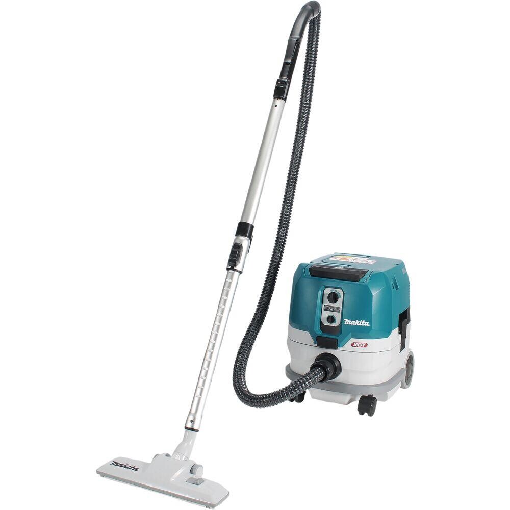 Støvsuger Makita XGT 40V hvid 1-rums 8 L m. HEPA filter