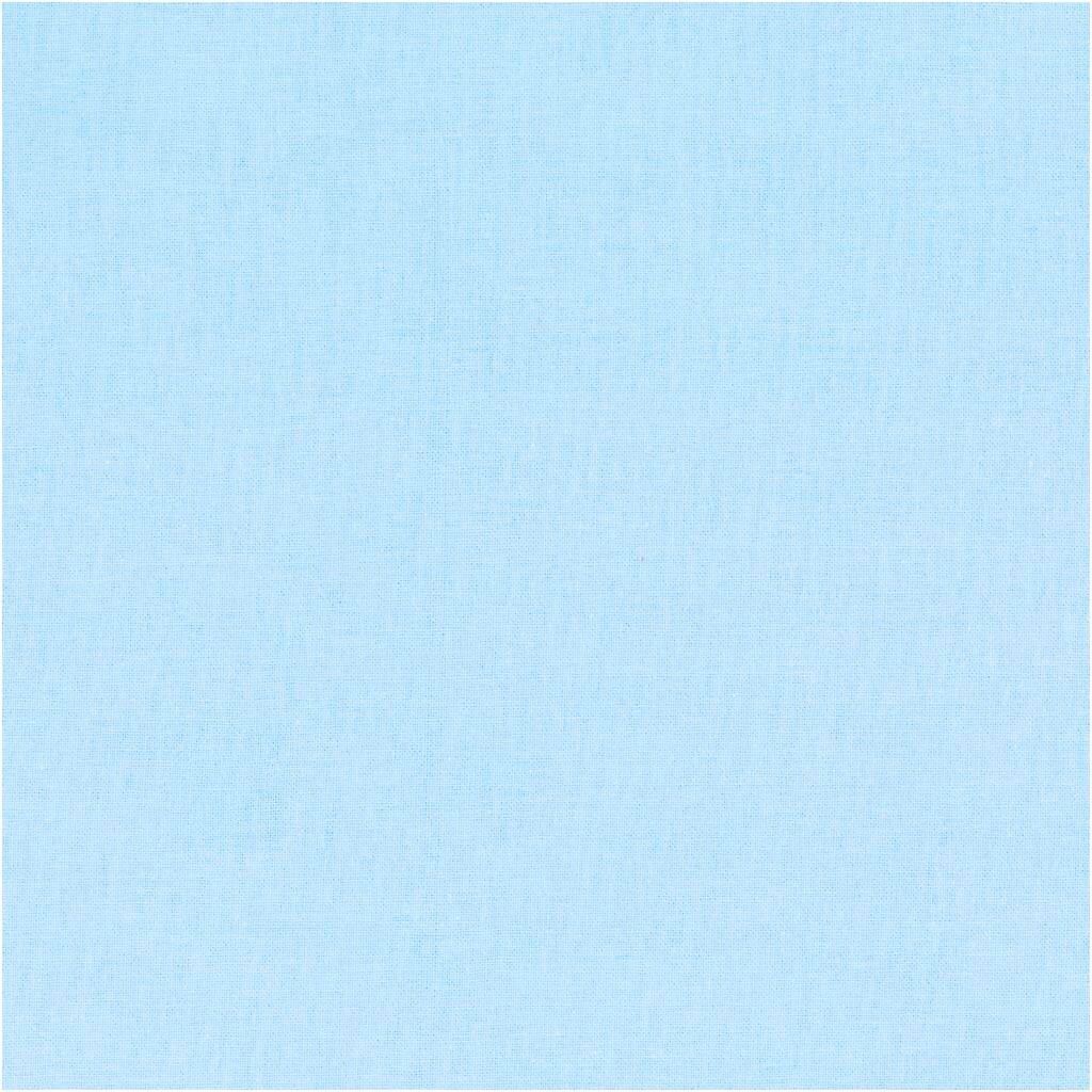 Stof, B: 145 cm, 140 g, lyseblå, 2m/ 1 pk.
