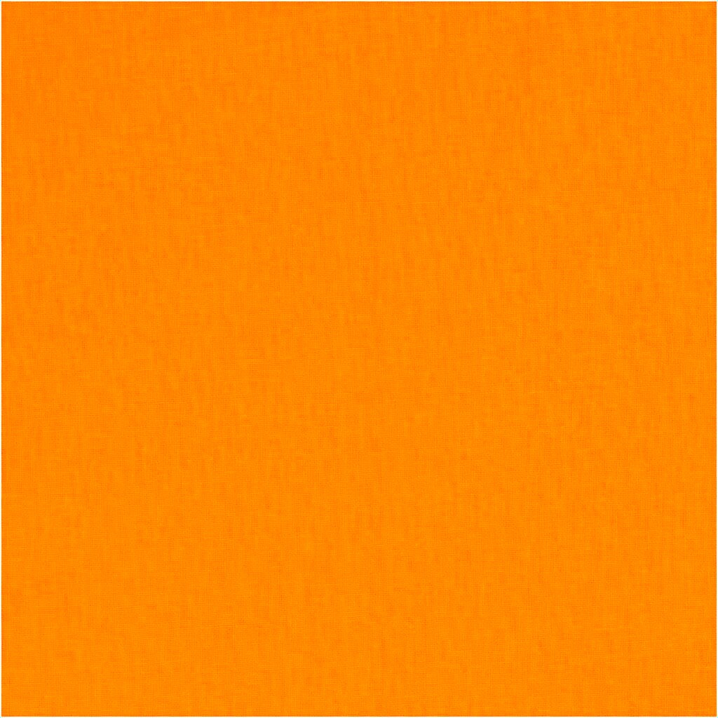 Stof, B: 145 cm, 140 g, orange, 2m/ 1 pk.