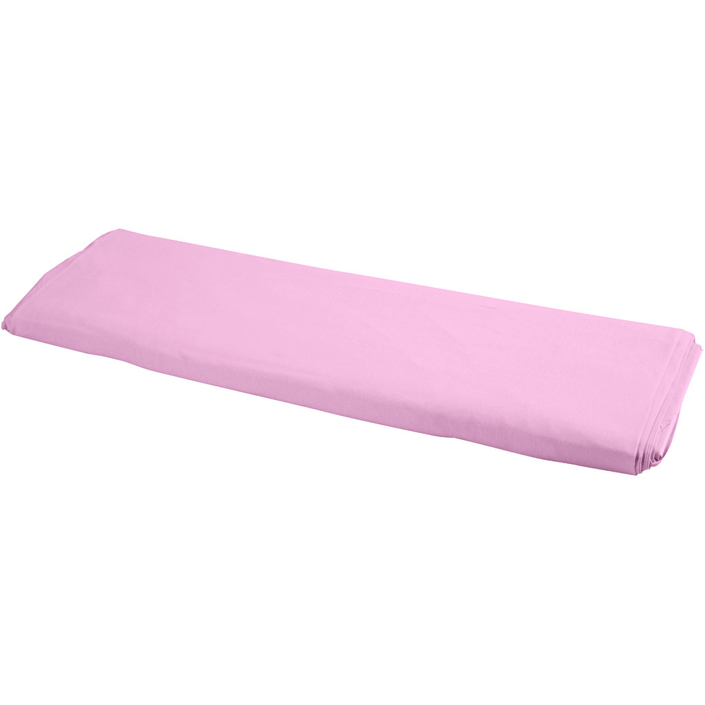 Stof bredde 145 cm 140 g/m2 rosa | 10 meter
