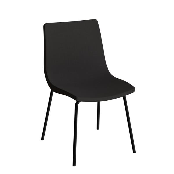 Stol Colt 10011 Sort tekstil, sort stel
