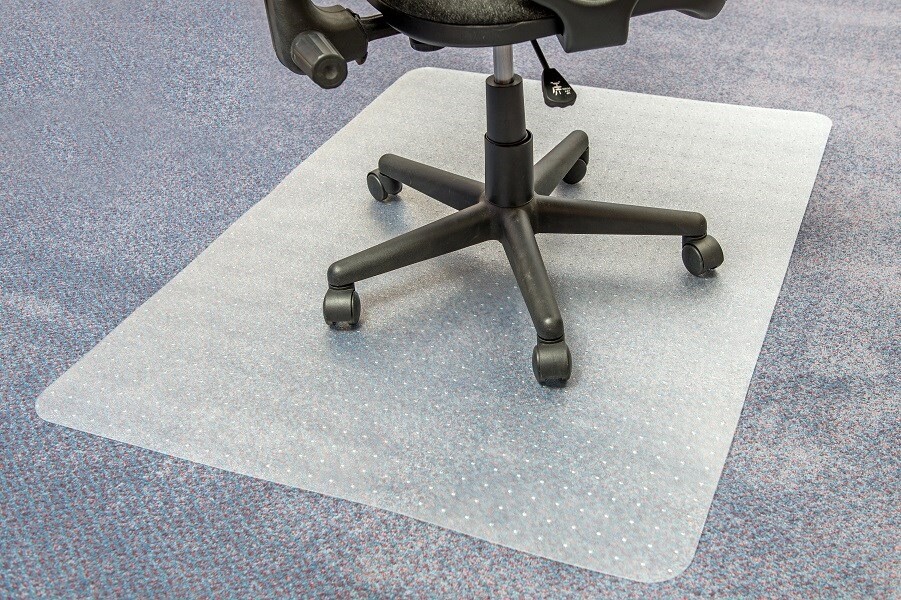 Stoleunderlag Floortex Ecoline Rec. 116x200 cm med pigge