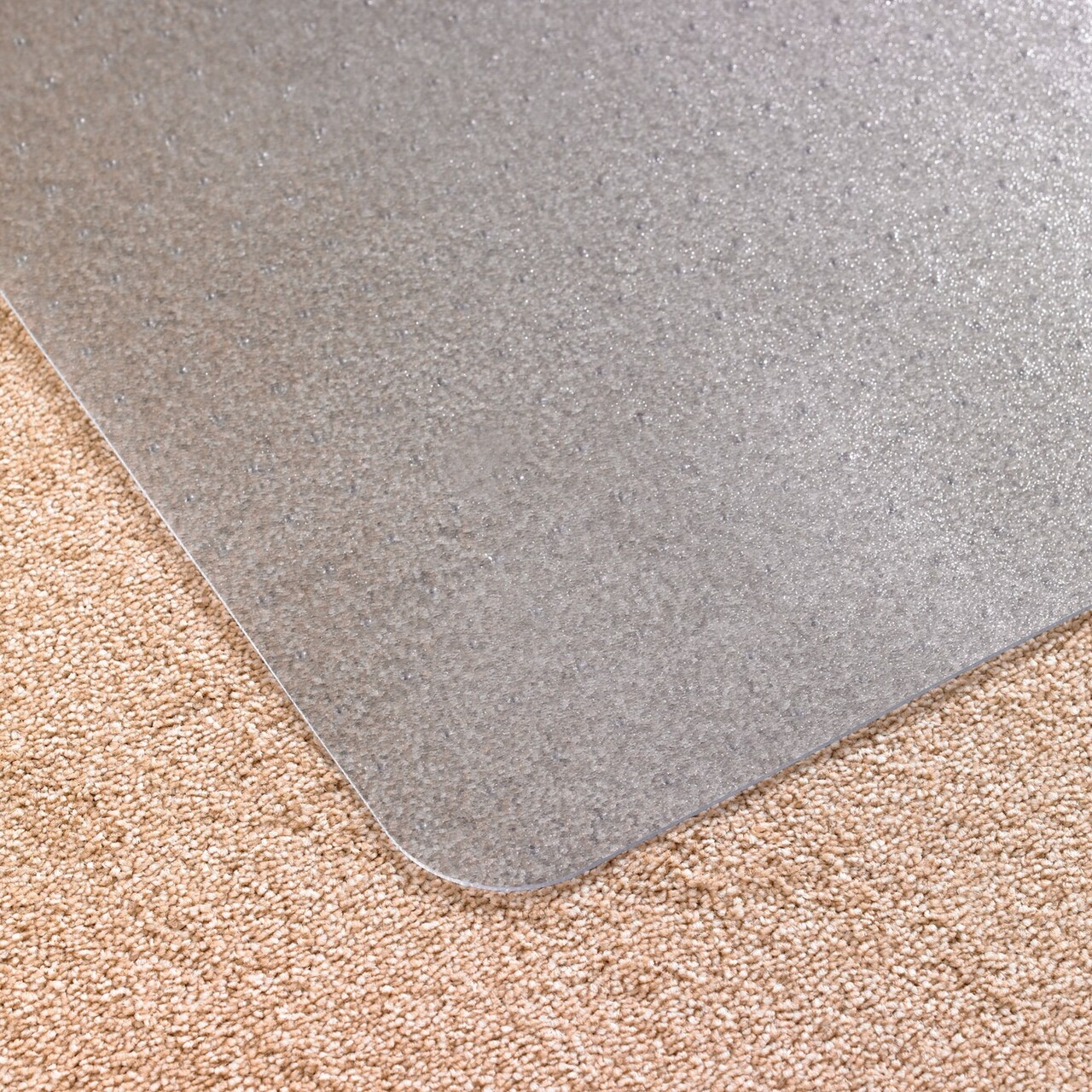 Stoleunderlag Floortex PVC 90x120 cm med pigge retail boks