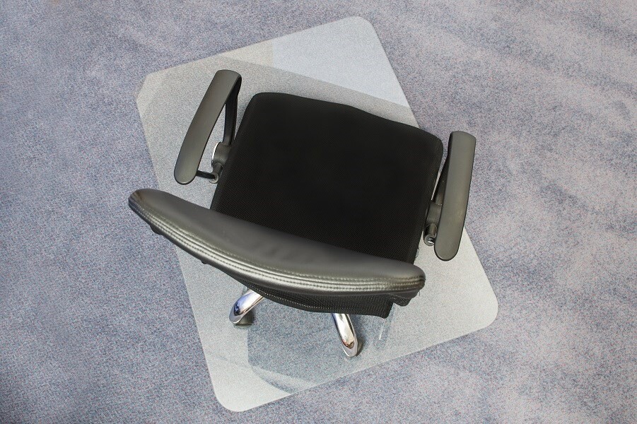 Stoleunderlag med pigge 90x120 cm Floortex Ecoline