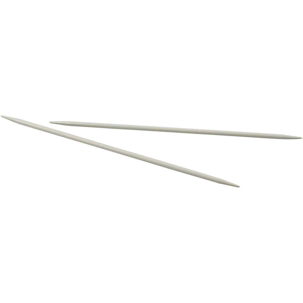 Strømpepinde nr. 4 længde 20 cm | Metal