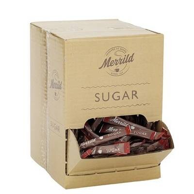 Sukker sticks Merrild 4 gram - 500 stk