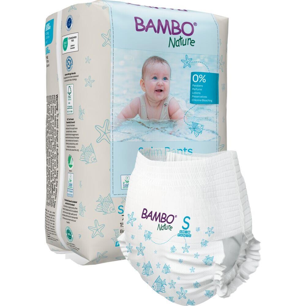 Svømmeble, Bambo Nature, S, 7-12 kg - 120 stk.