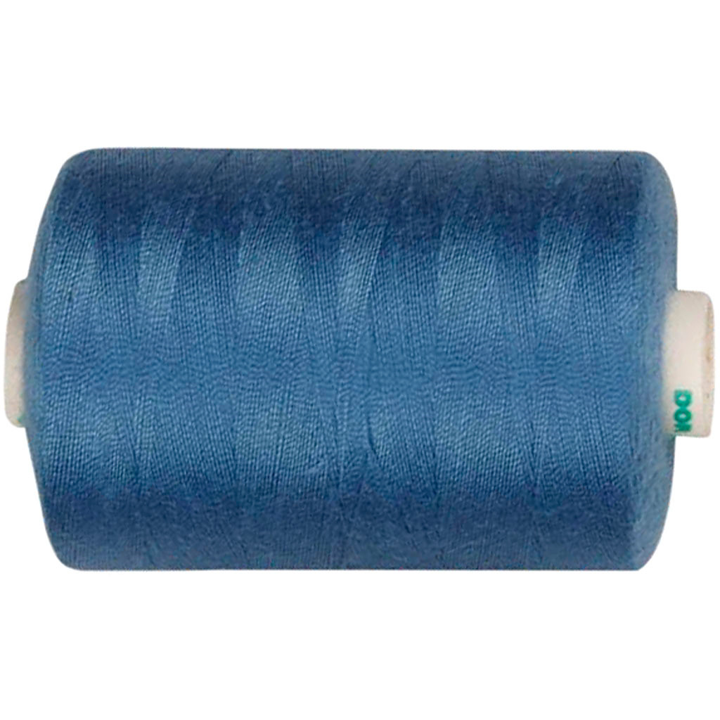 Sytråd mellem blå polyester - 1000 meter