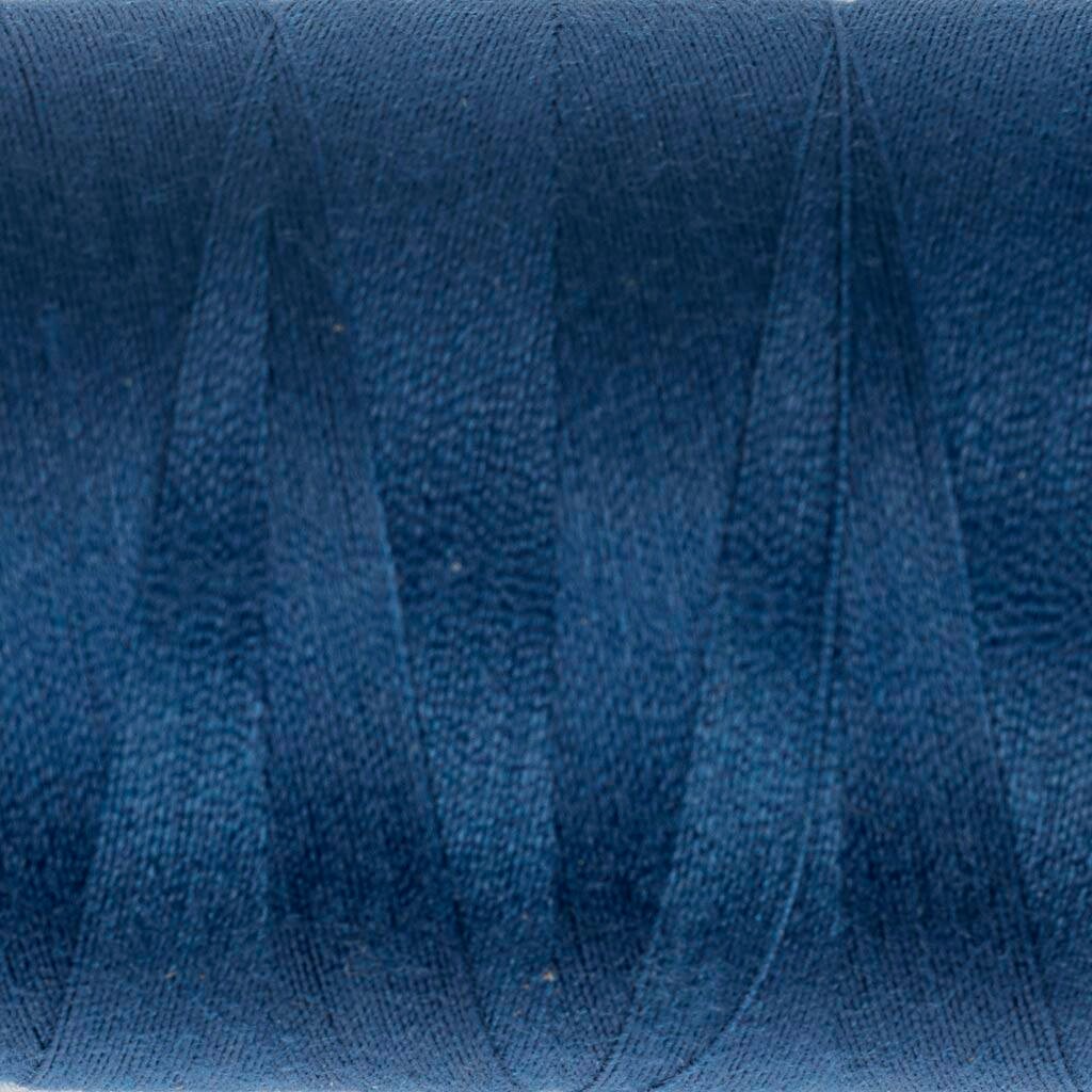 Sytråd, polyester, blå, 1000 m/ 1 rl.