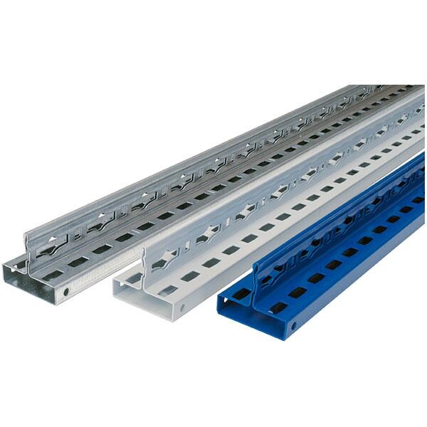 T-profil - Boltless 3000mm - Galvaniseret - Til lagerreol