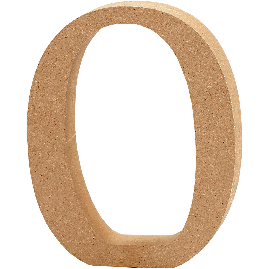 Tal højde 13 cm tykkelse 2 cm MDF | 0