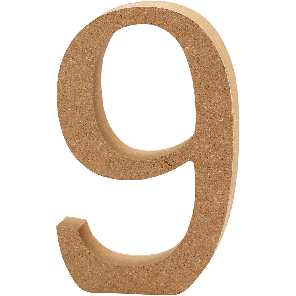Tal højde 13 cm tykkelse 2 cm MDF | 9
