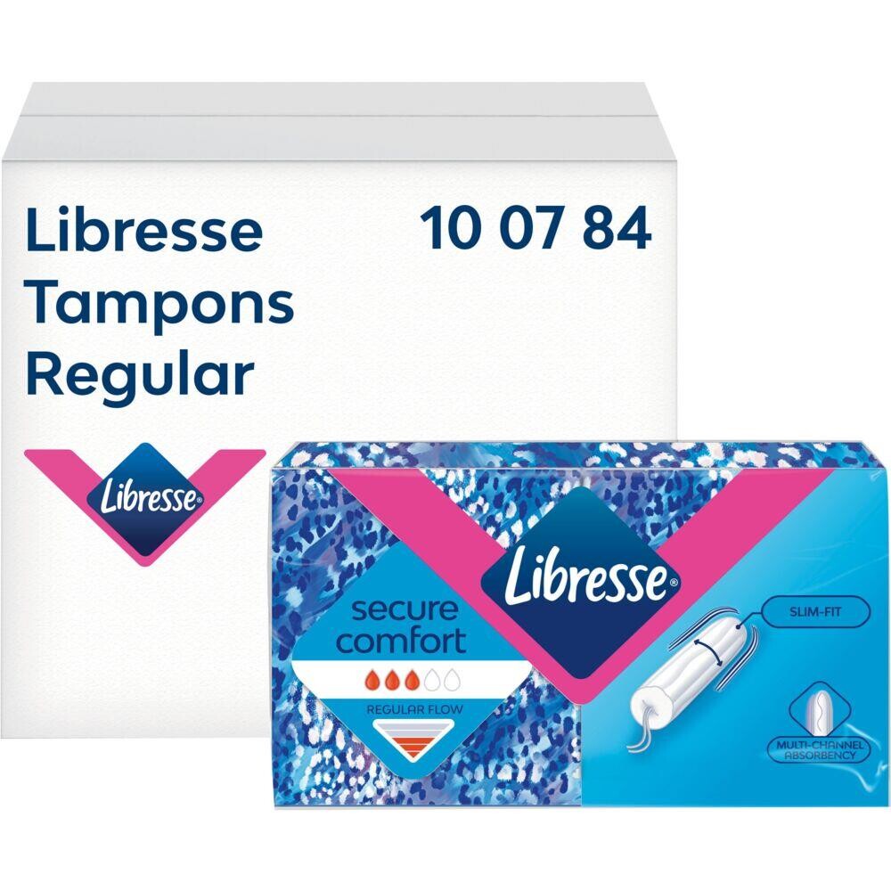 Tampon, Libresse Regular, uden parfume - 384 stk