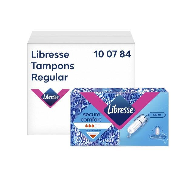 Tamponer Libresse Regular 100784 384 stk pr pakke