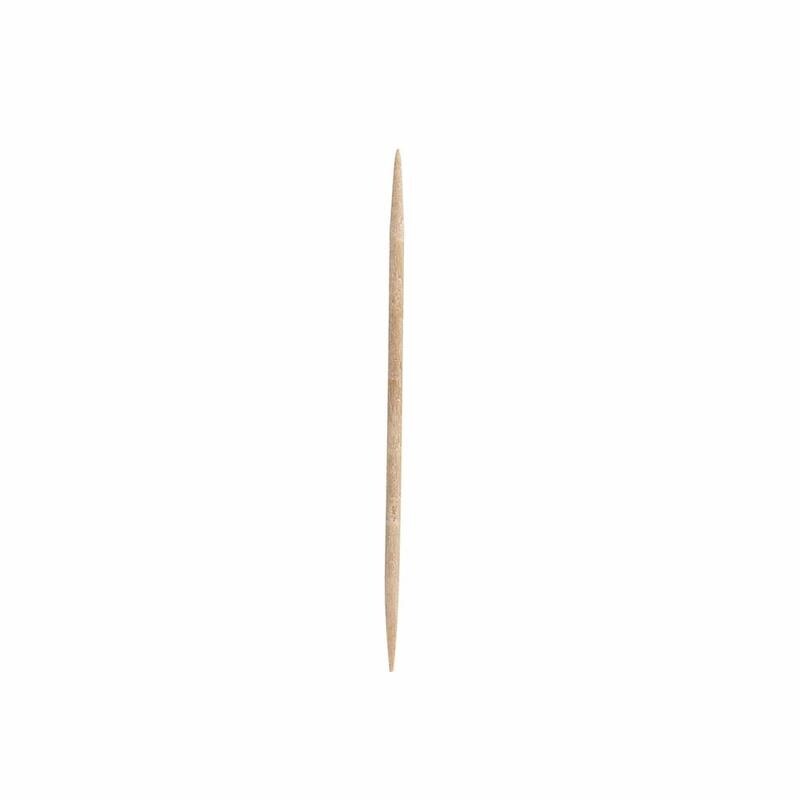 Tandstikkere træ - 80mm - løse uindpakket - 1000stk/pak