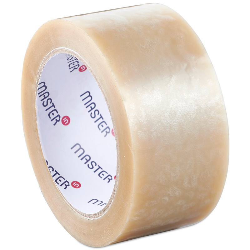Pakketape Master'In transparent acrylic støjsvag - 6 stk