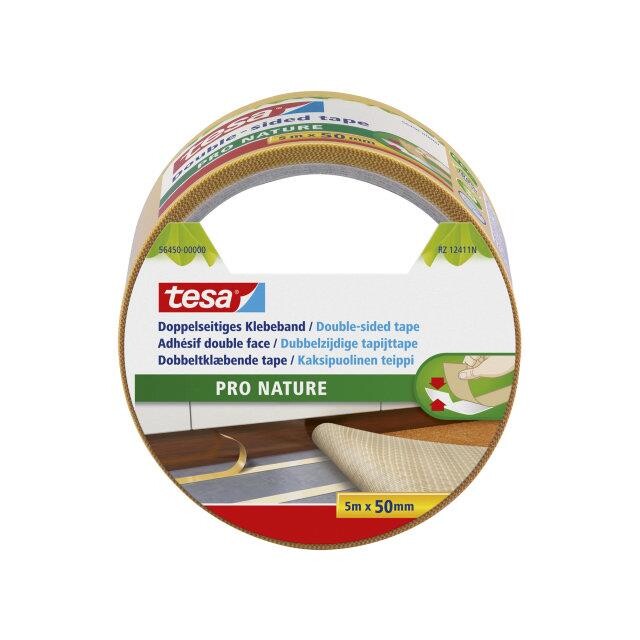 Tape tesa dobbeltklæbende brun 56450 50mmx5m