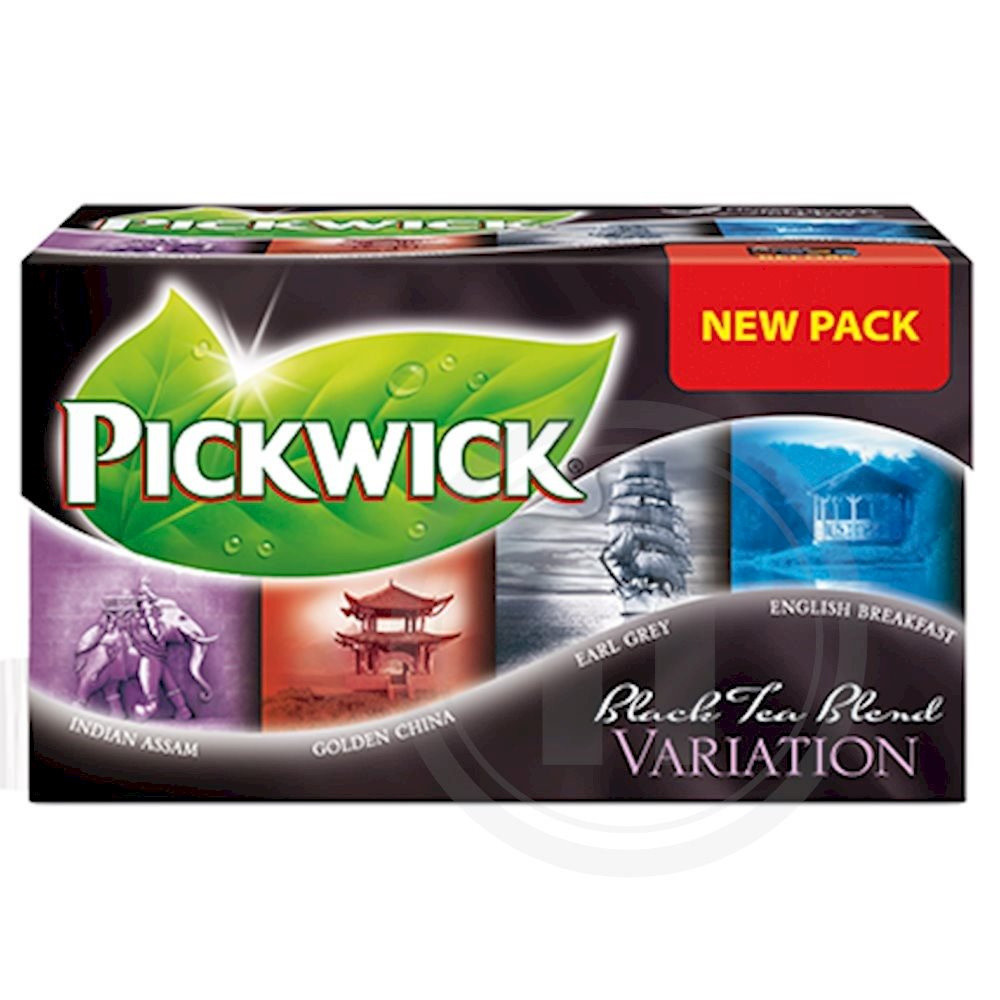 Te - Pickwick Black - 20 breve