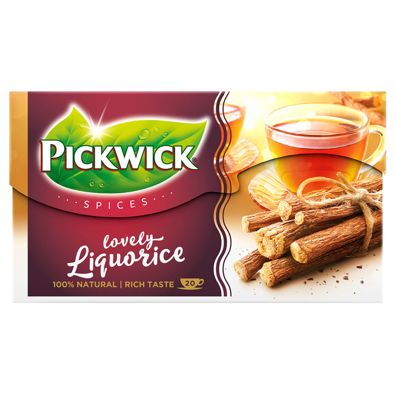 Te - Pickwick Lakridsrod - Oolong - 20 breve