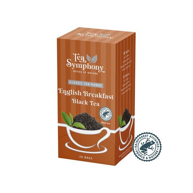 Te - Symphony BKI English Breakfast 20breve pr pakke